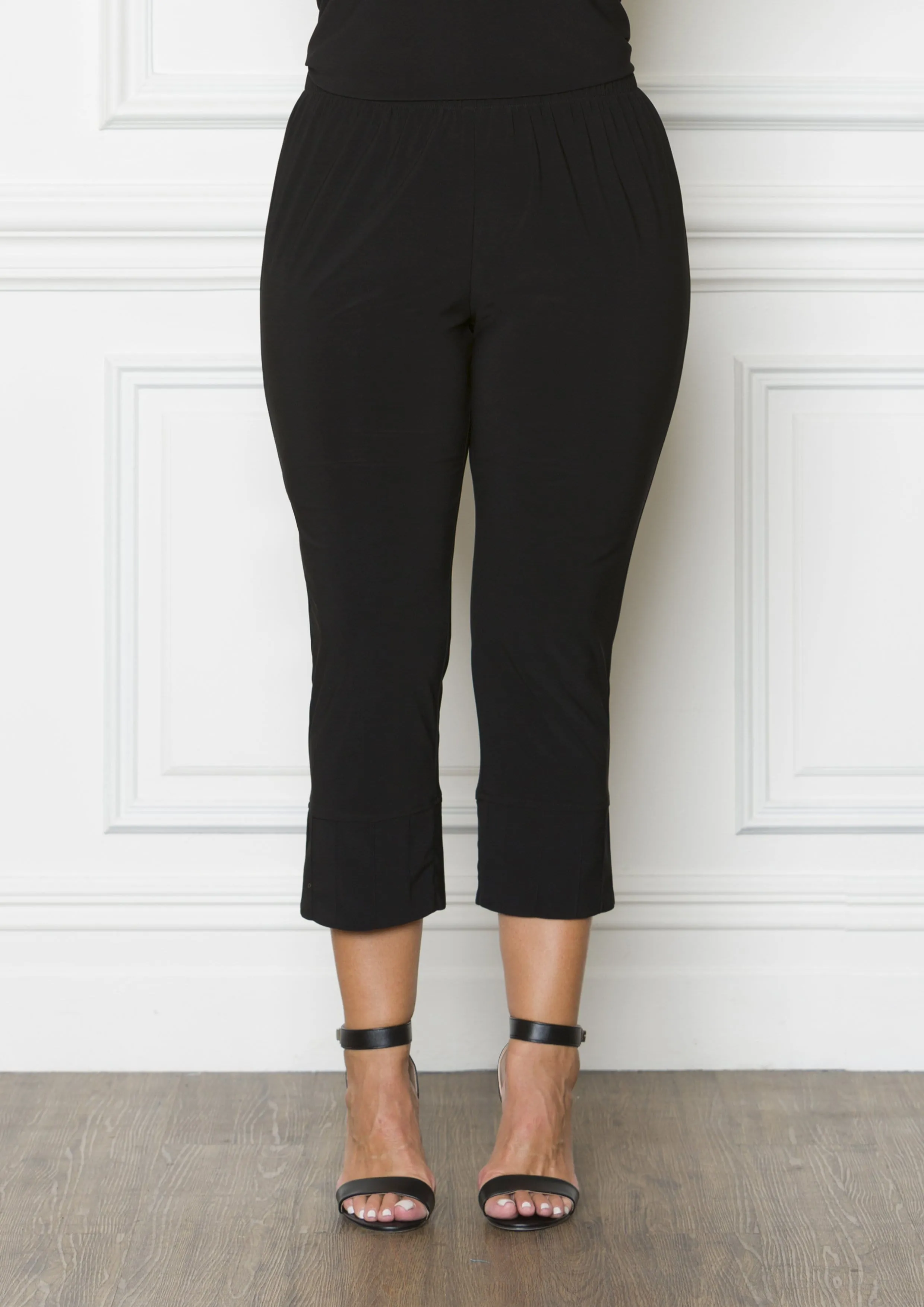 1017 Jersey  Pintuck Pleat Pant