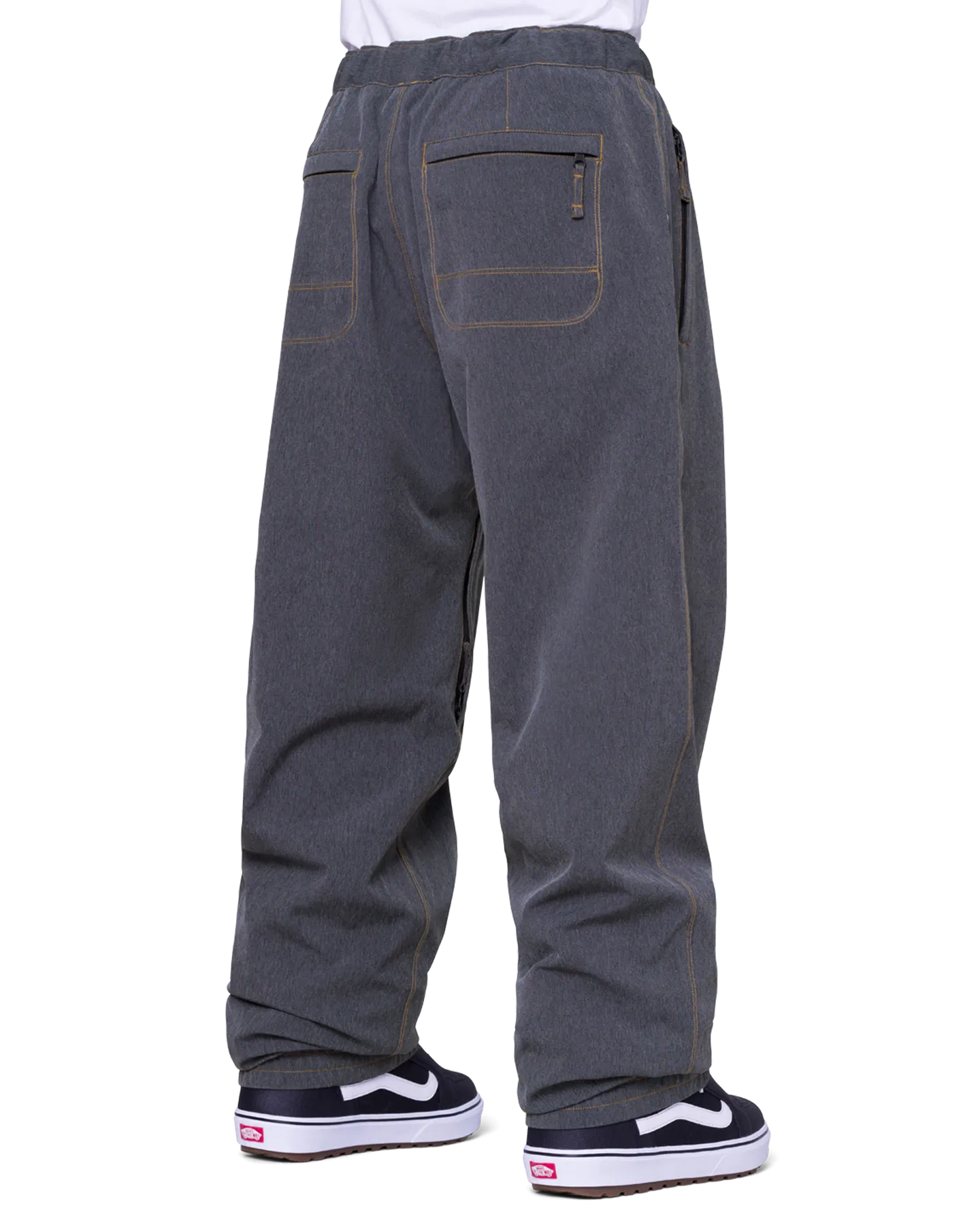 686 Men's Dojo Snow Pants - Black Denim