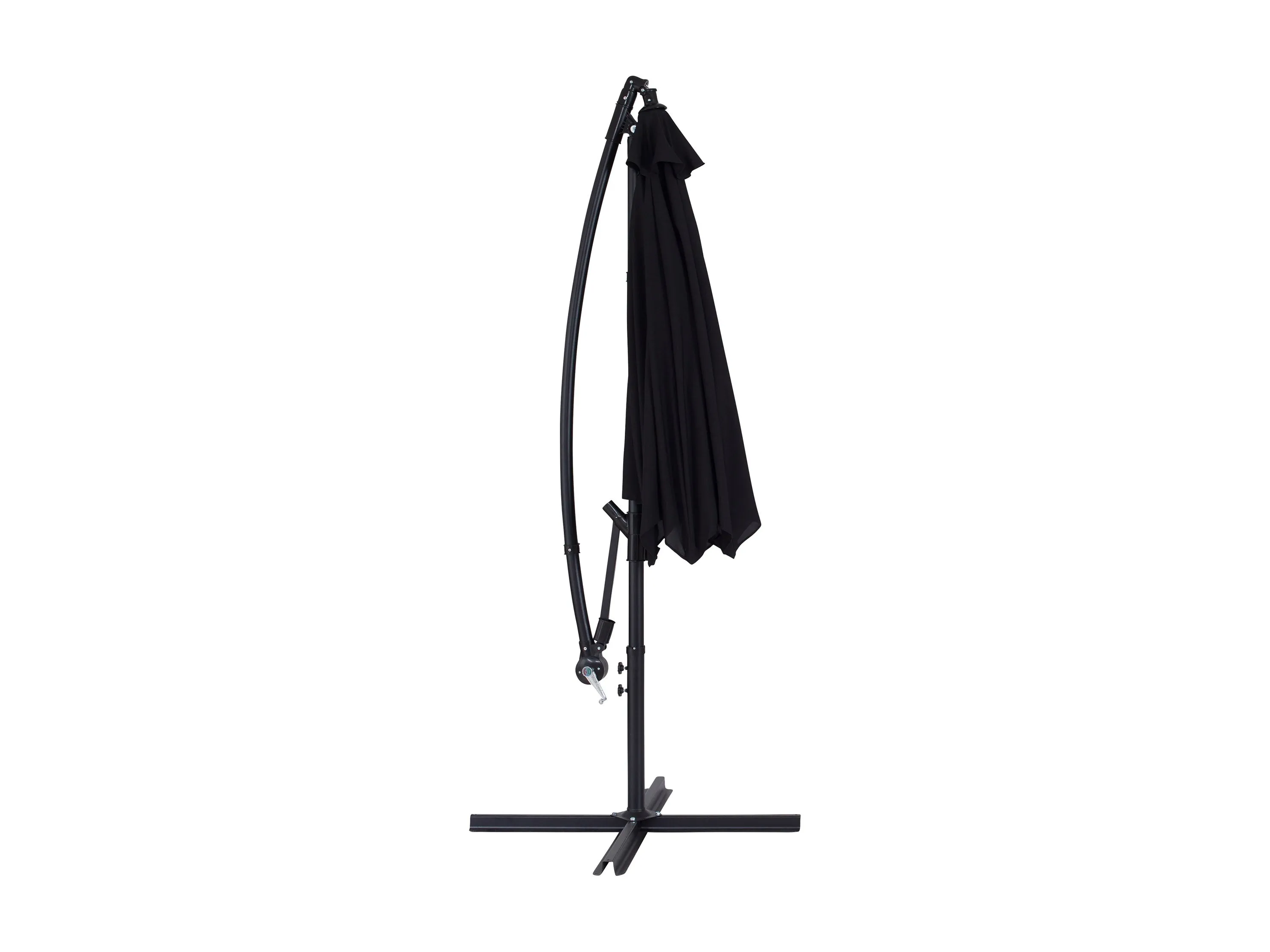 9ft Black Cantilever Umbrella