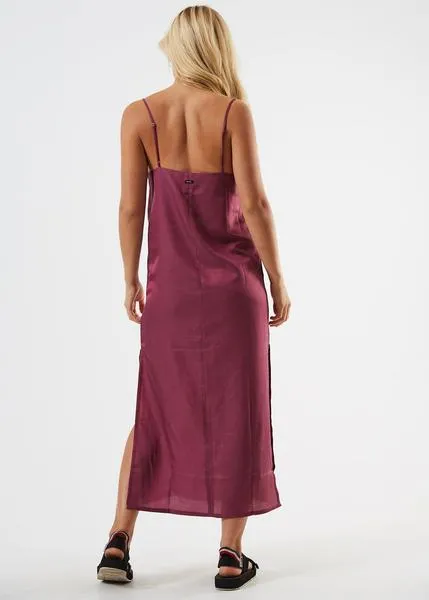 Afends Womens Dana - Silk Hemp Slip Dress