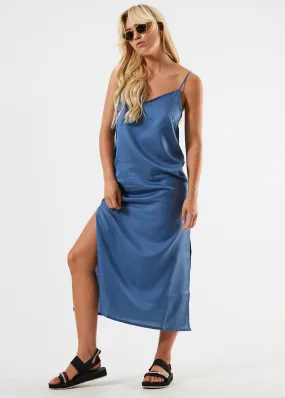 Afends Womens Dana - Silk Hemp Slip Dress