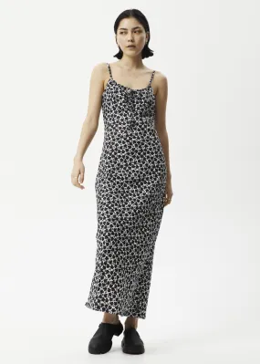 AFENDS Womens Madeline Dallas - Maxi Dress - Black Floral