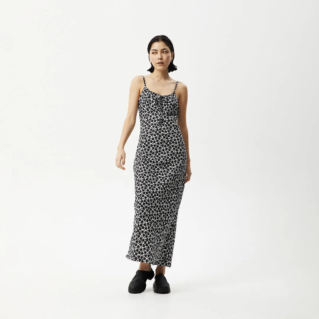 AFENDS Womens Madeline Dallas - Maxi Dress - Black Floral