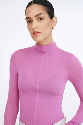 Alicia Sheer Turtleneck