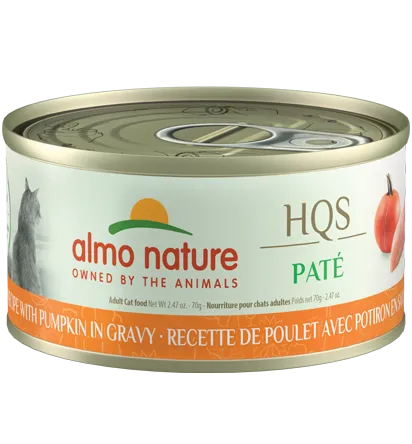 Almo Nature - HQS Natural Pate Can Cat Food (2.4oz can)