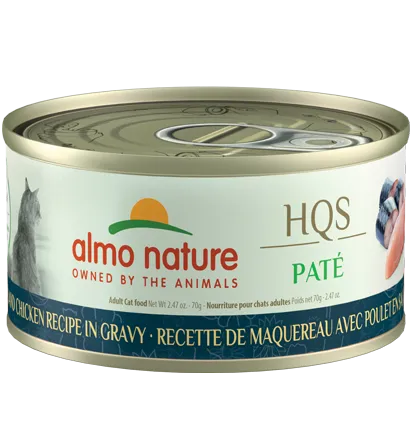 Almo Nature - HQS Natural Pate Can Cat Food (2.4oz can)