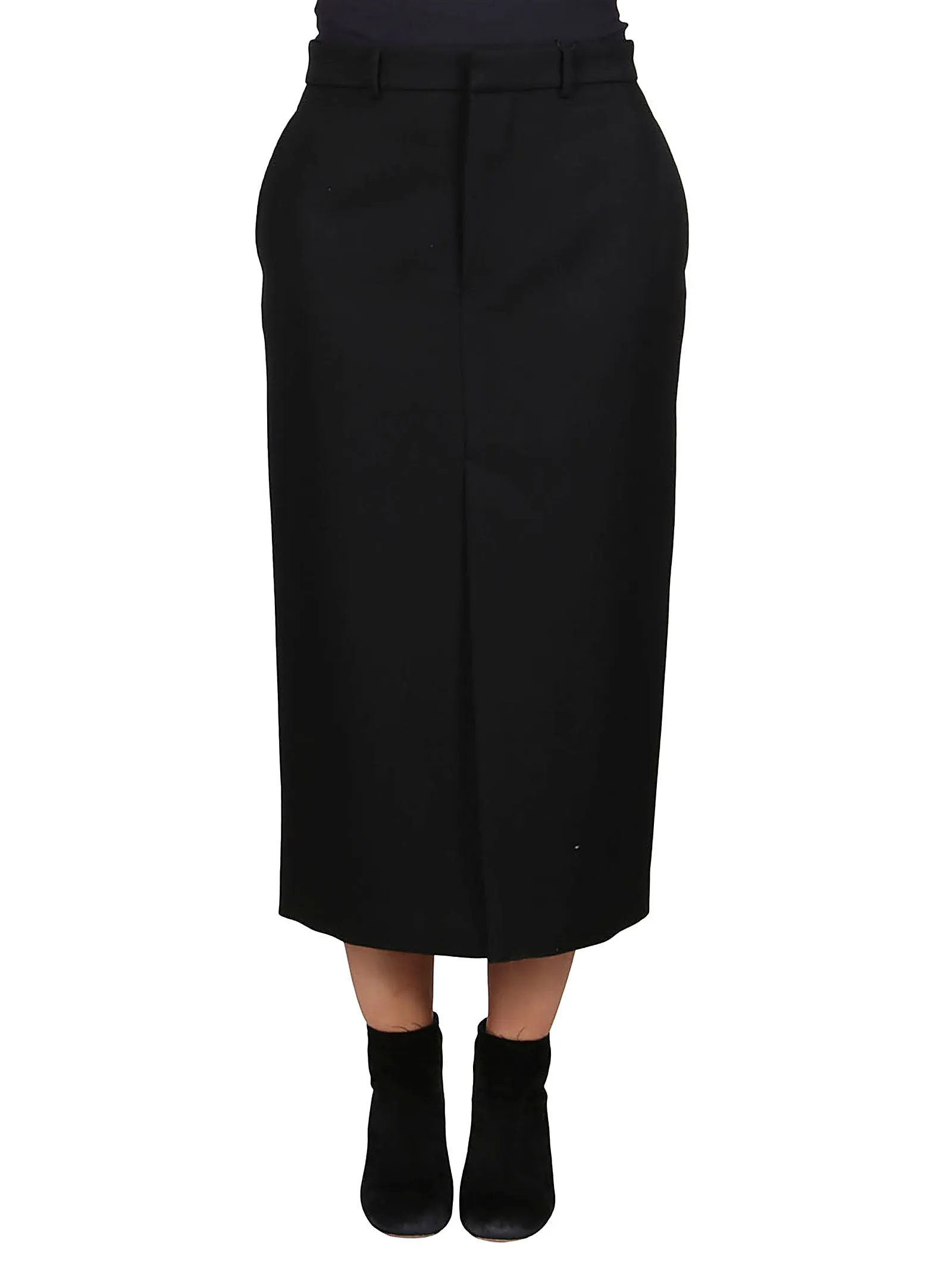 AMI Midi Pencil Skirt