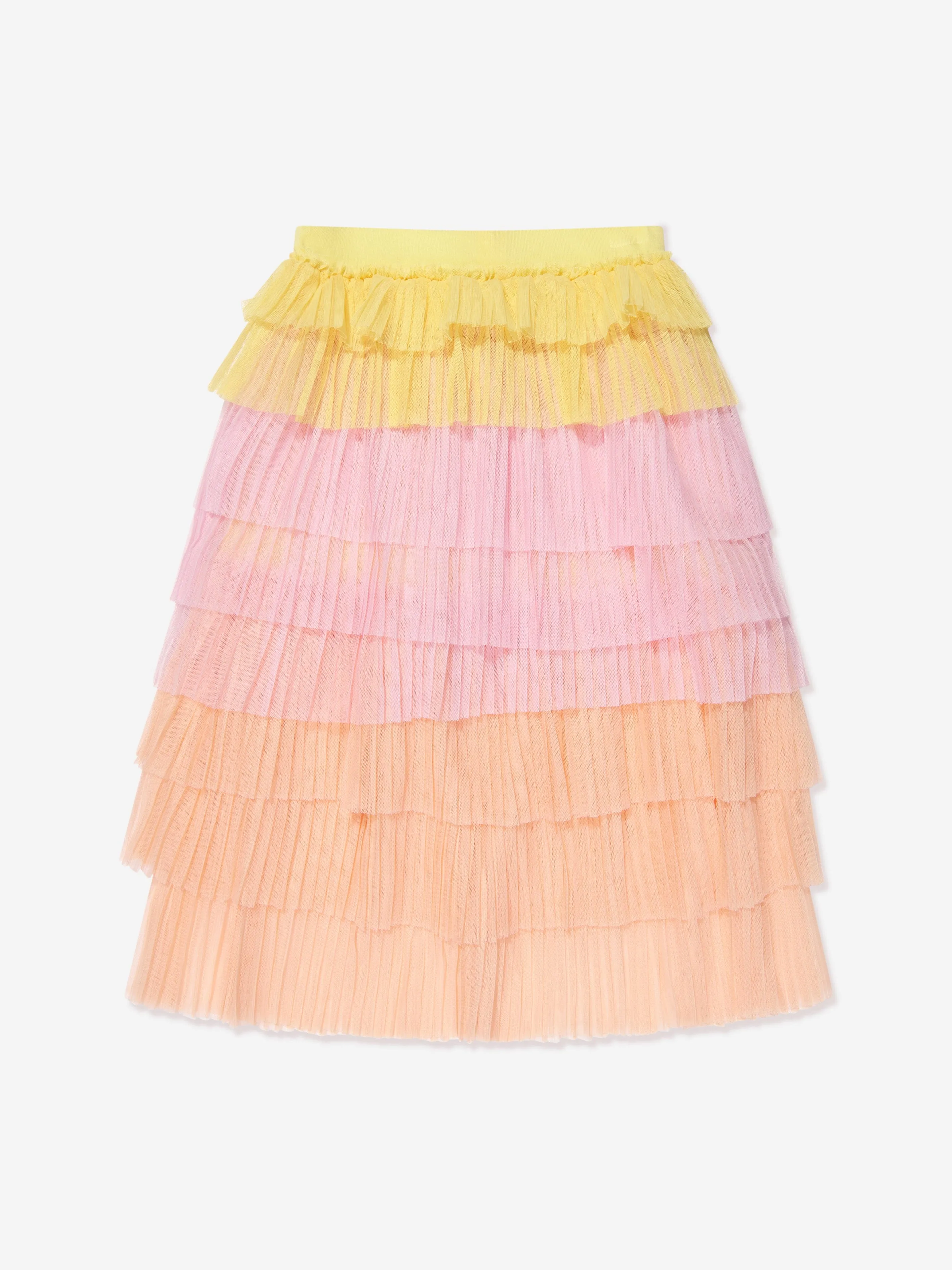 Angels Face Girls Tiered Pleated Pandora Skirt