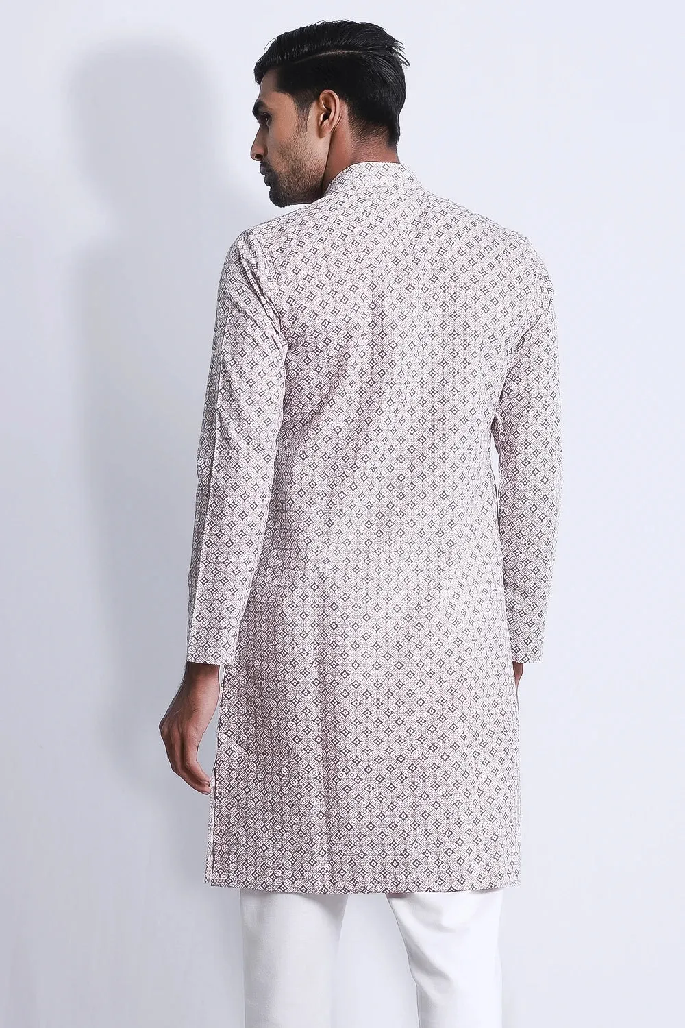 AOP Cut & Sew Printed Panjabi