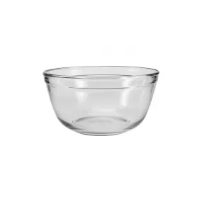 Aqua 1Lt Glass Mixing Bowl Clear