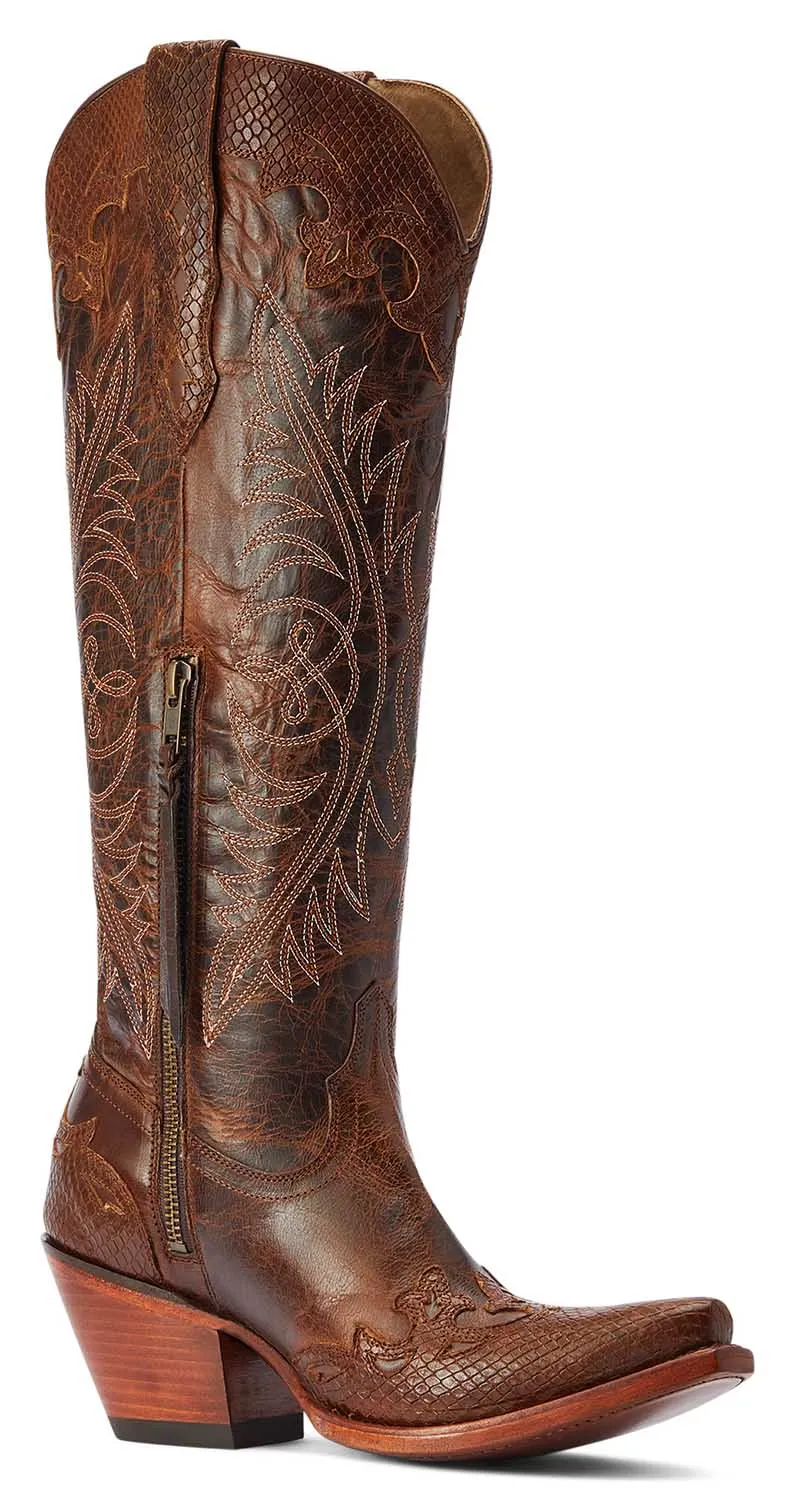 Ariat Women's Geneva StretchFit Western Boot, Rye