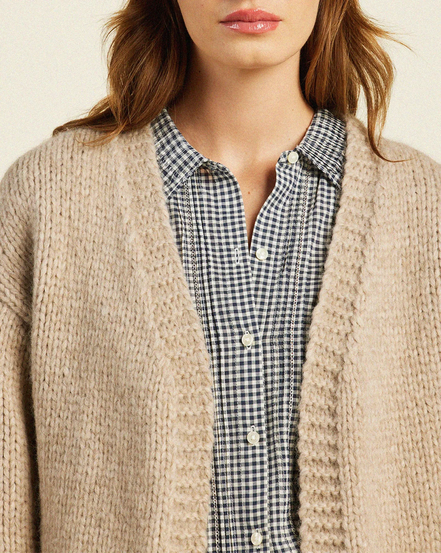 Arlowe Cardigan Beige