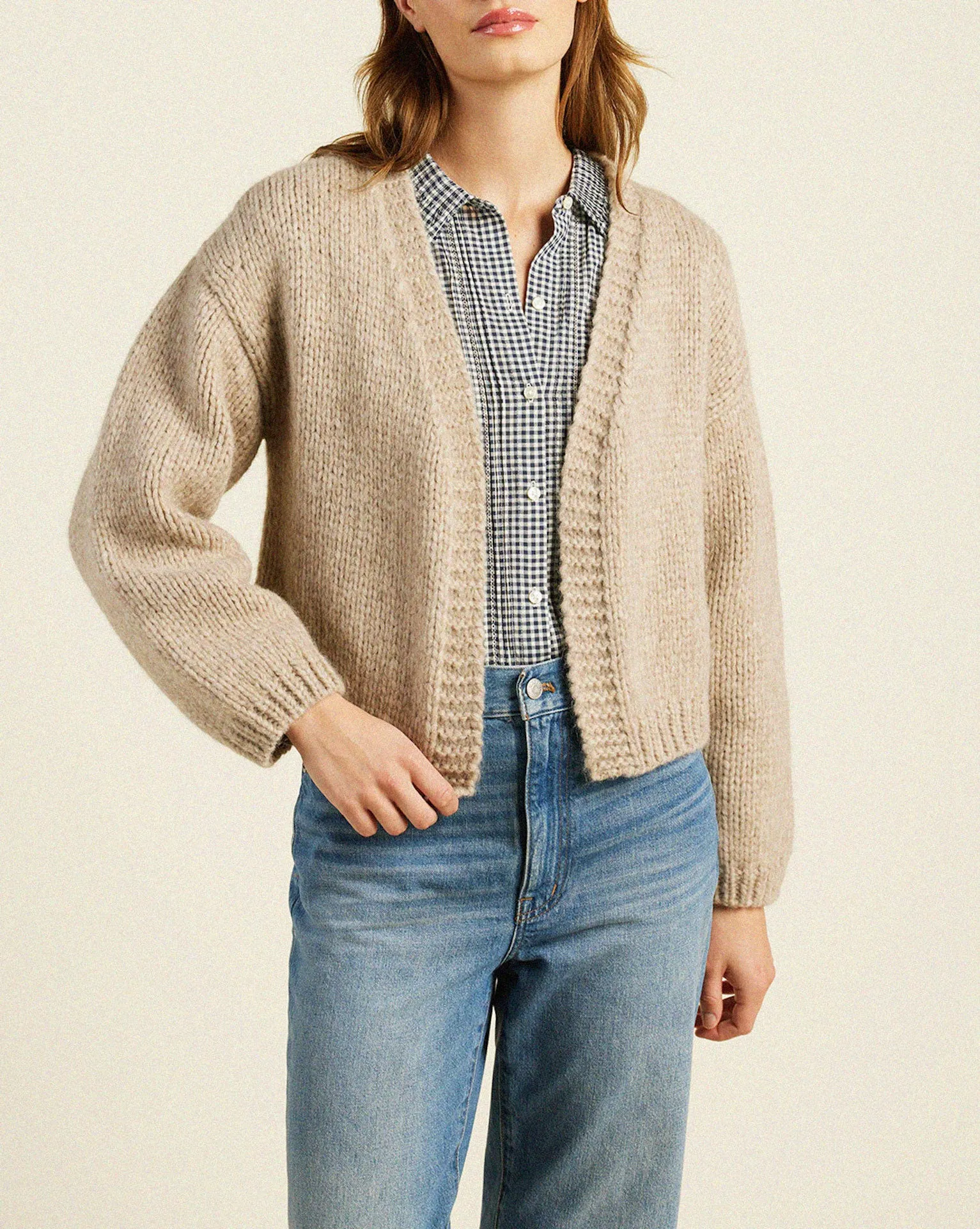 Arlowe Cardigan Beige