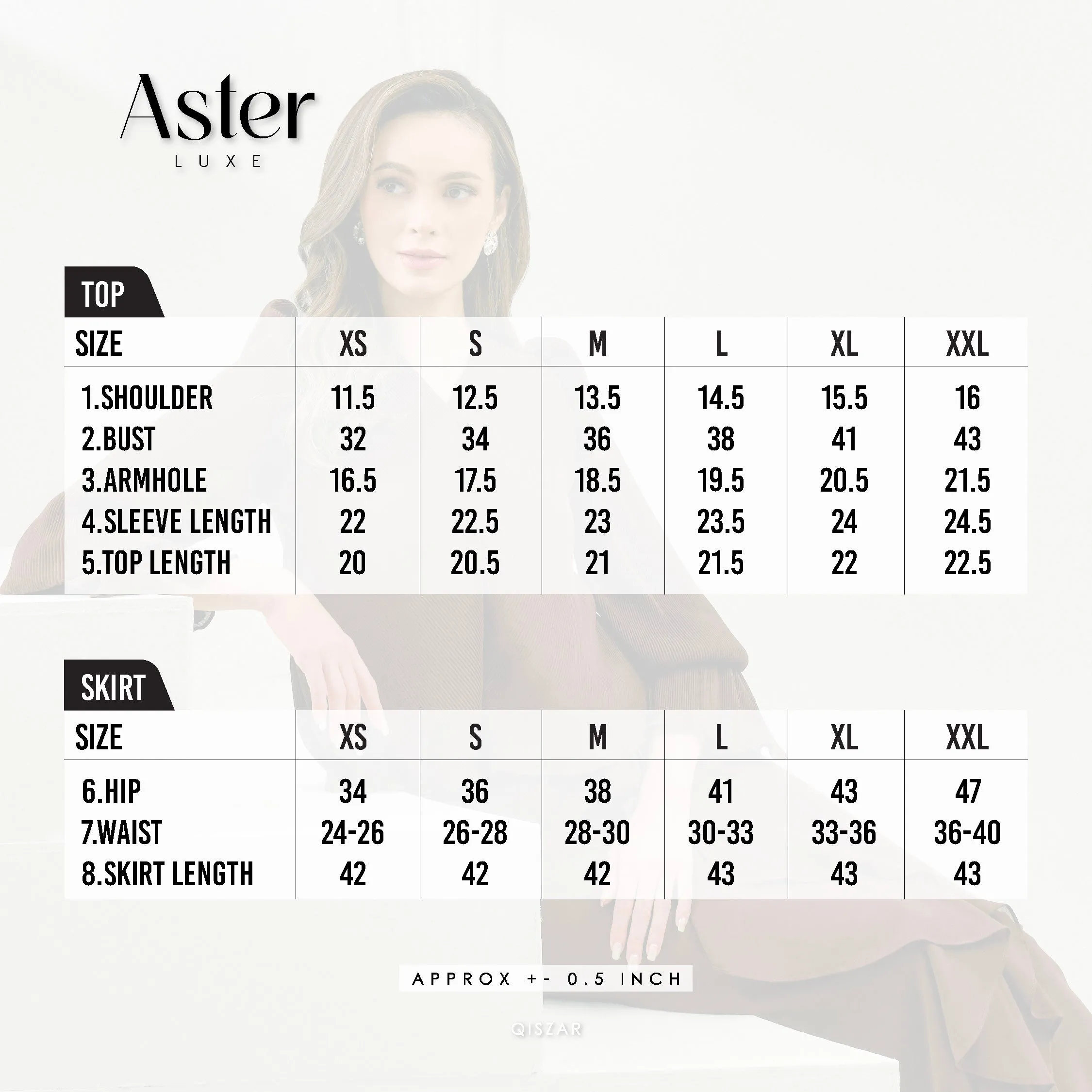 ASTER LUXE - BLACK