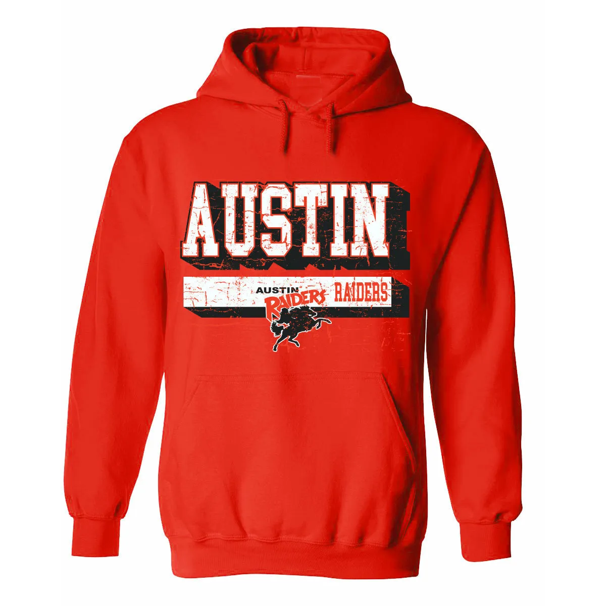 Austin Raiders - Stripe Shadow Hoodie