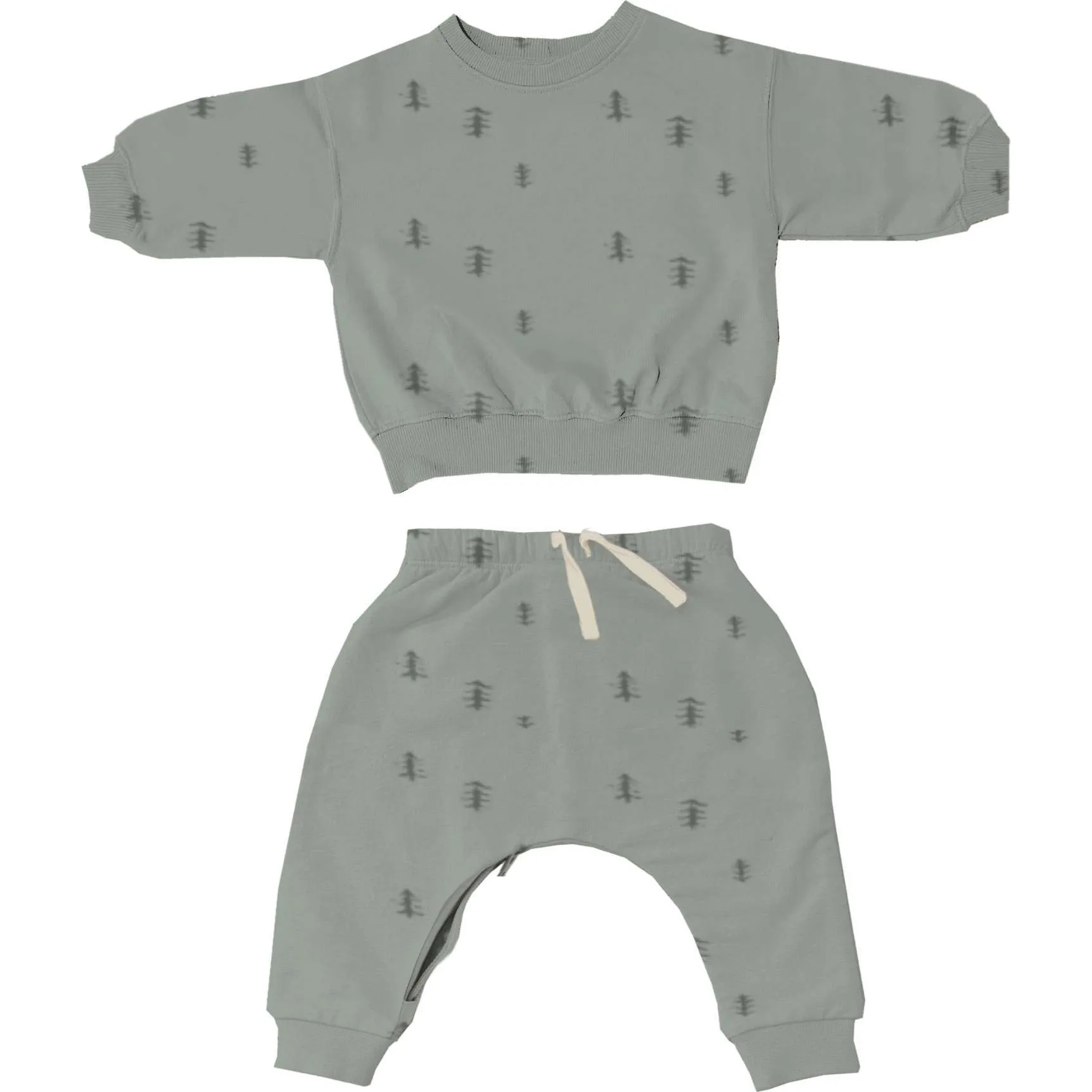 Bamboo Fleece Jogsuit | Forest