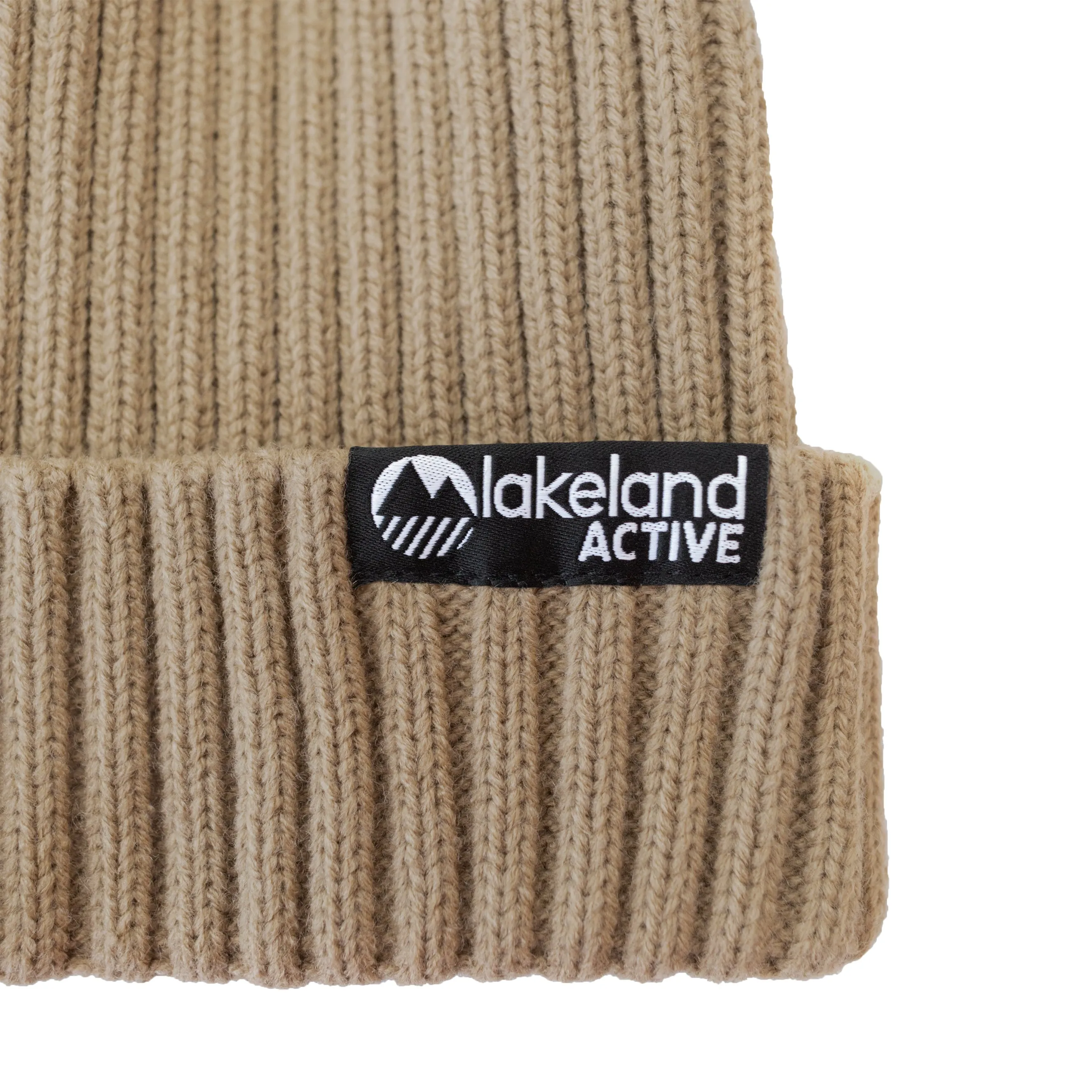 Birkett Ribbed Knit Beanie Hat - Earth Tones