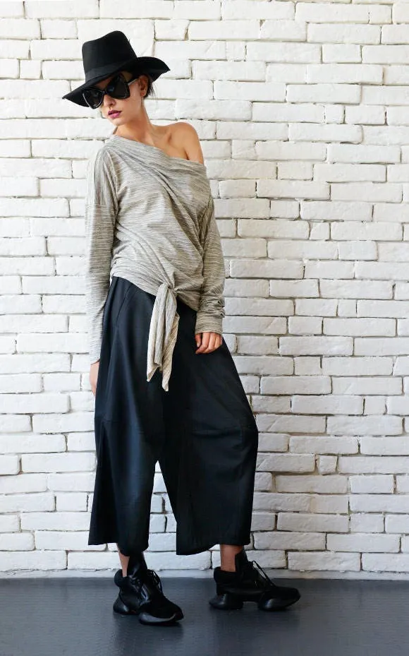 Black Loose Pants