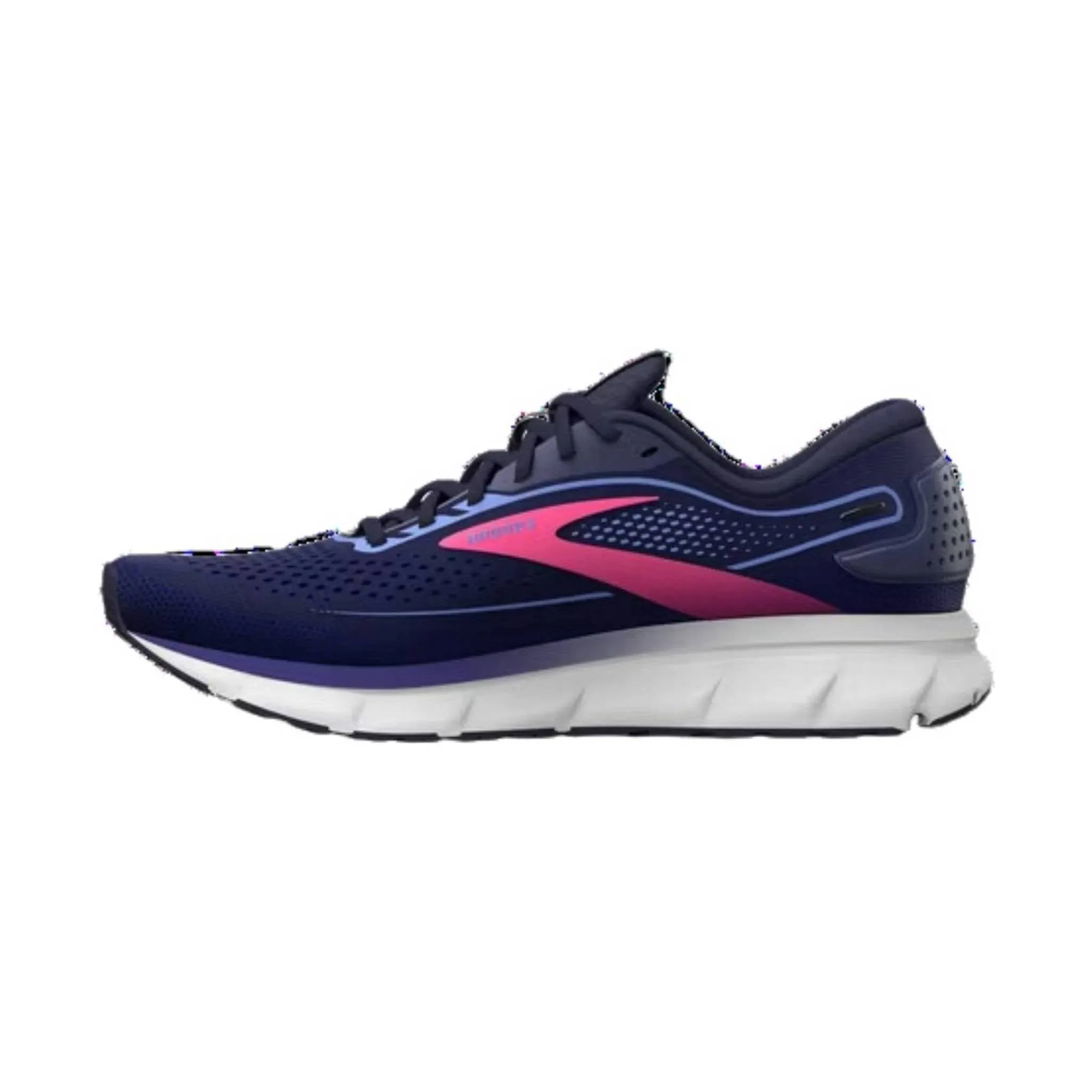 Brooks Women's Trace 2 Road Running Shoes - Peacoat/Blue/Pink