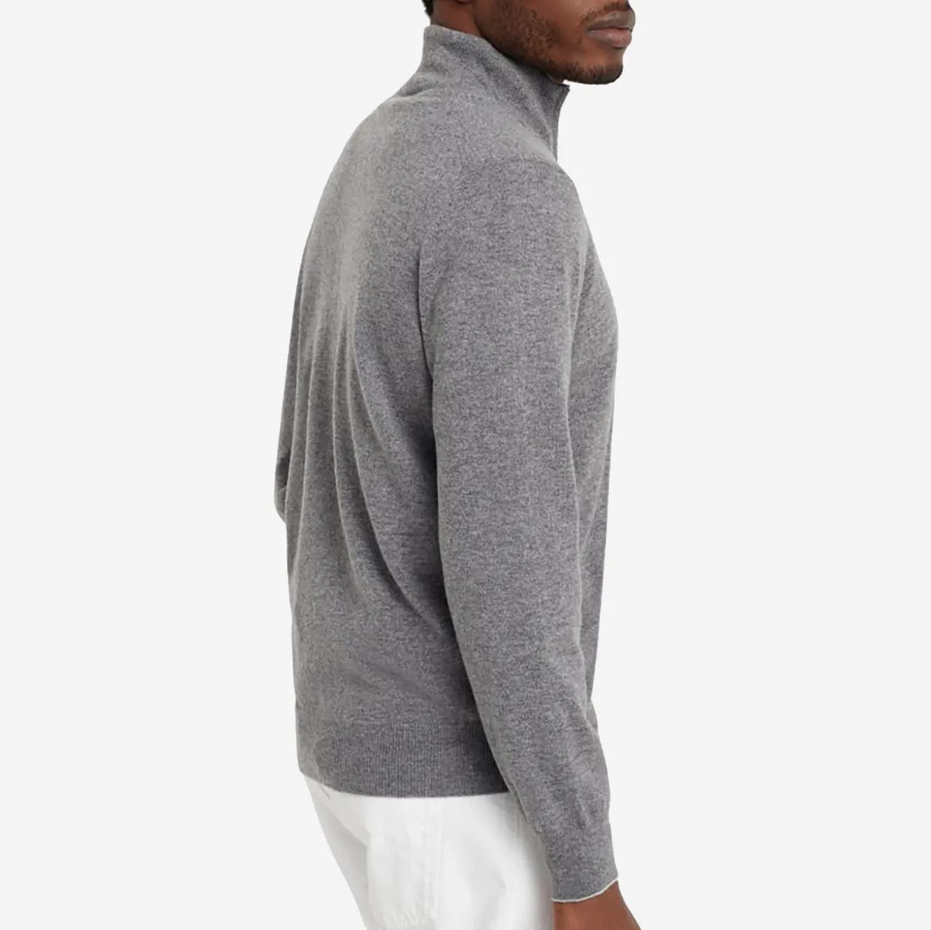 Brunello Cucinelli ZIP Cashmere Turtleneck