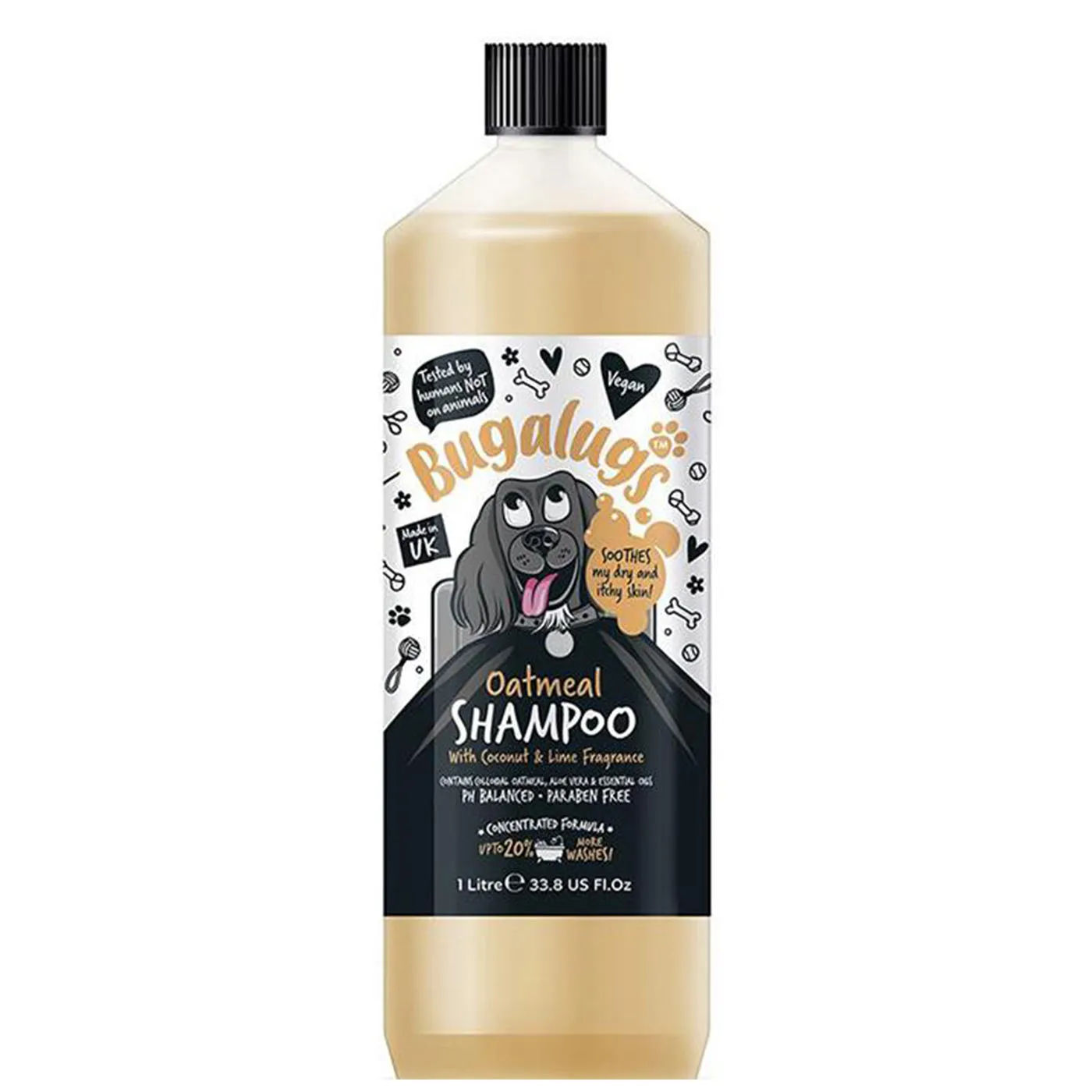 Bugalugs Oatmeal Coconut & Lime Dog Shampoo