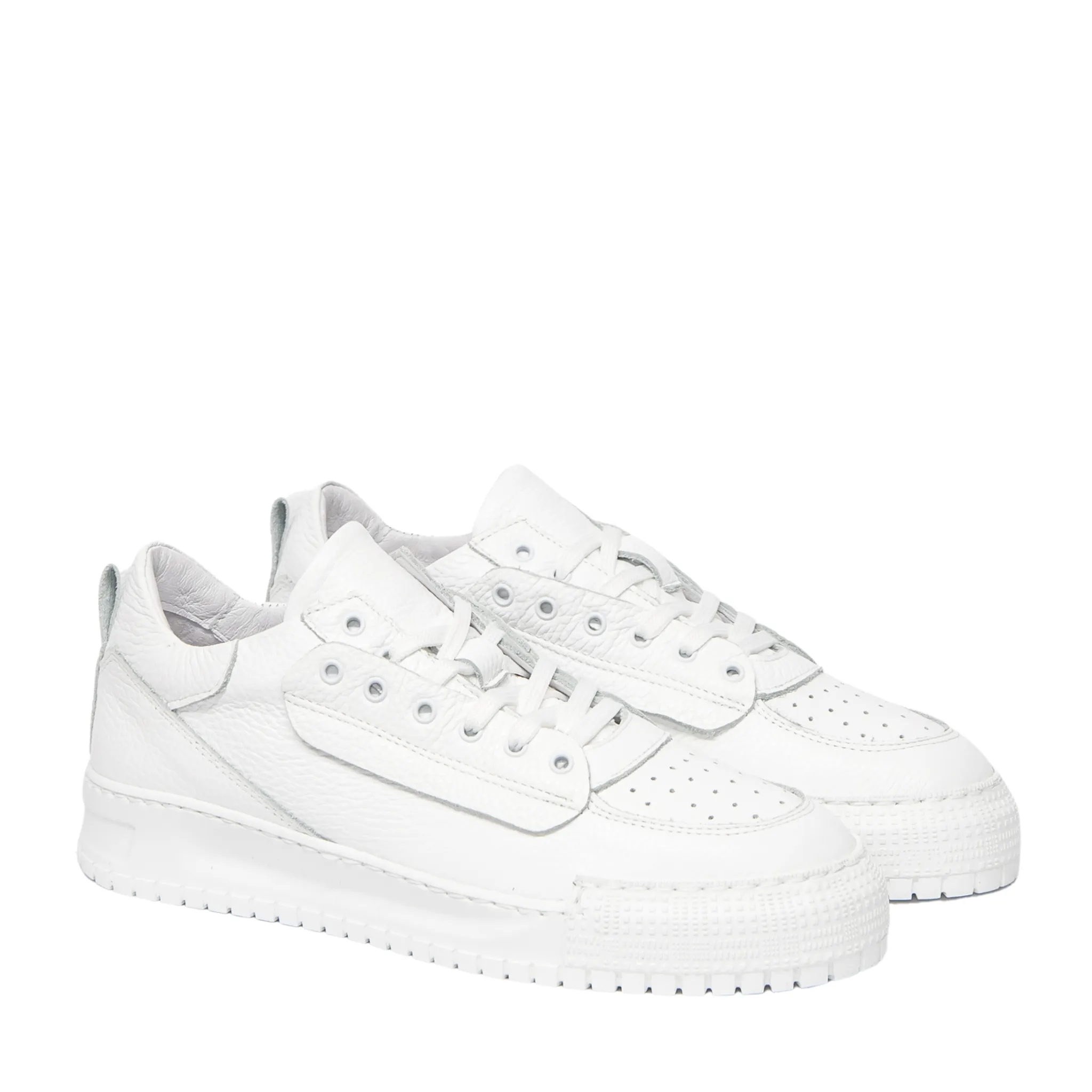 Cache Sneaker in White Leather