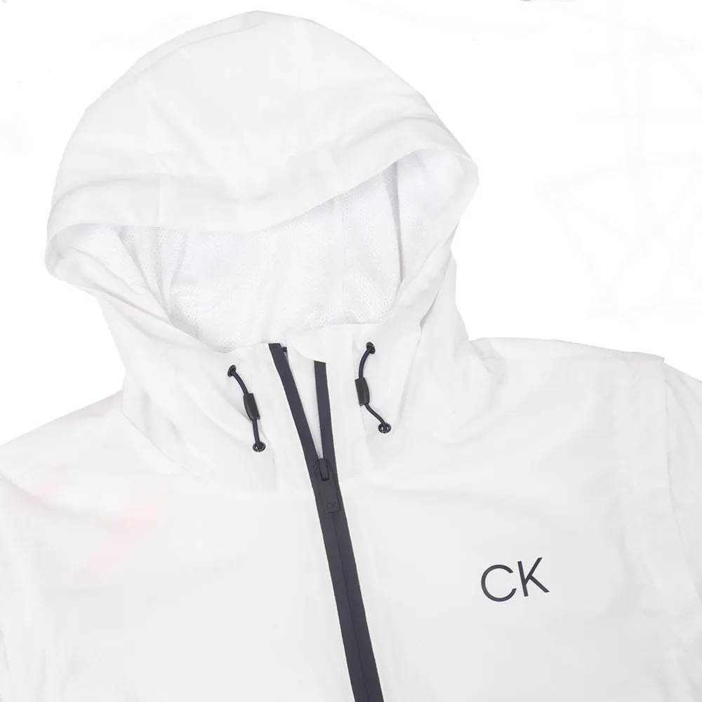 Calvin Klein Convertible Windbreaker - White