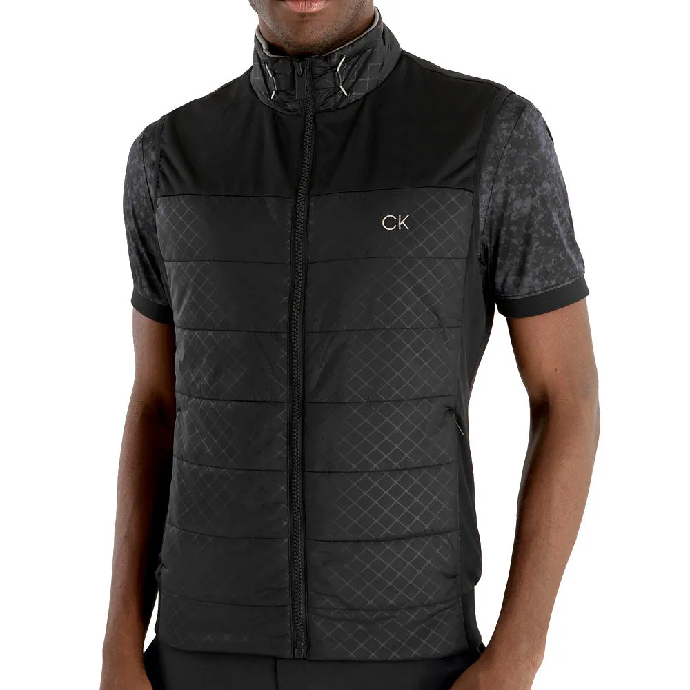 Calvin Klein Malden Hybrid Gilet - Black