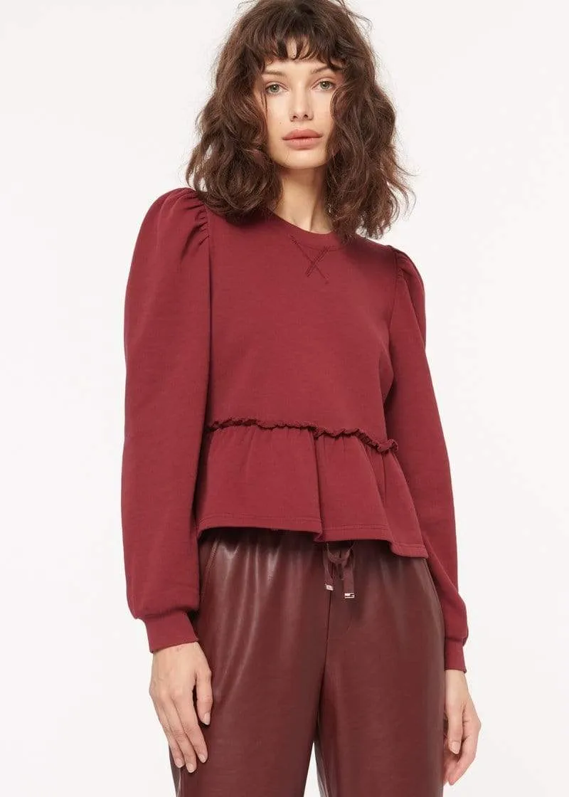 Cami NYC - Lyra Sweatshirt in Currant