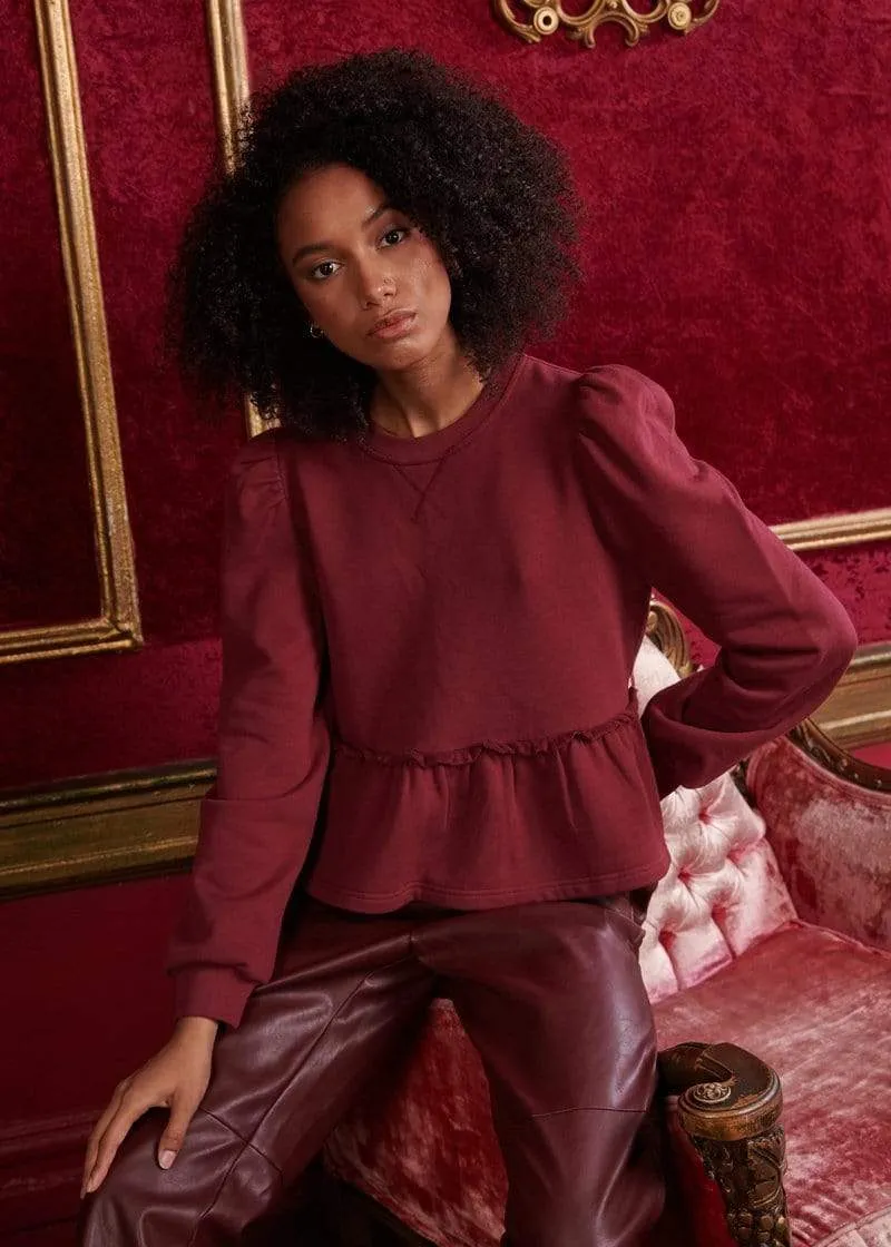 Cami NYC - Lyra Sweatshirt in Currant