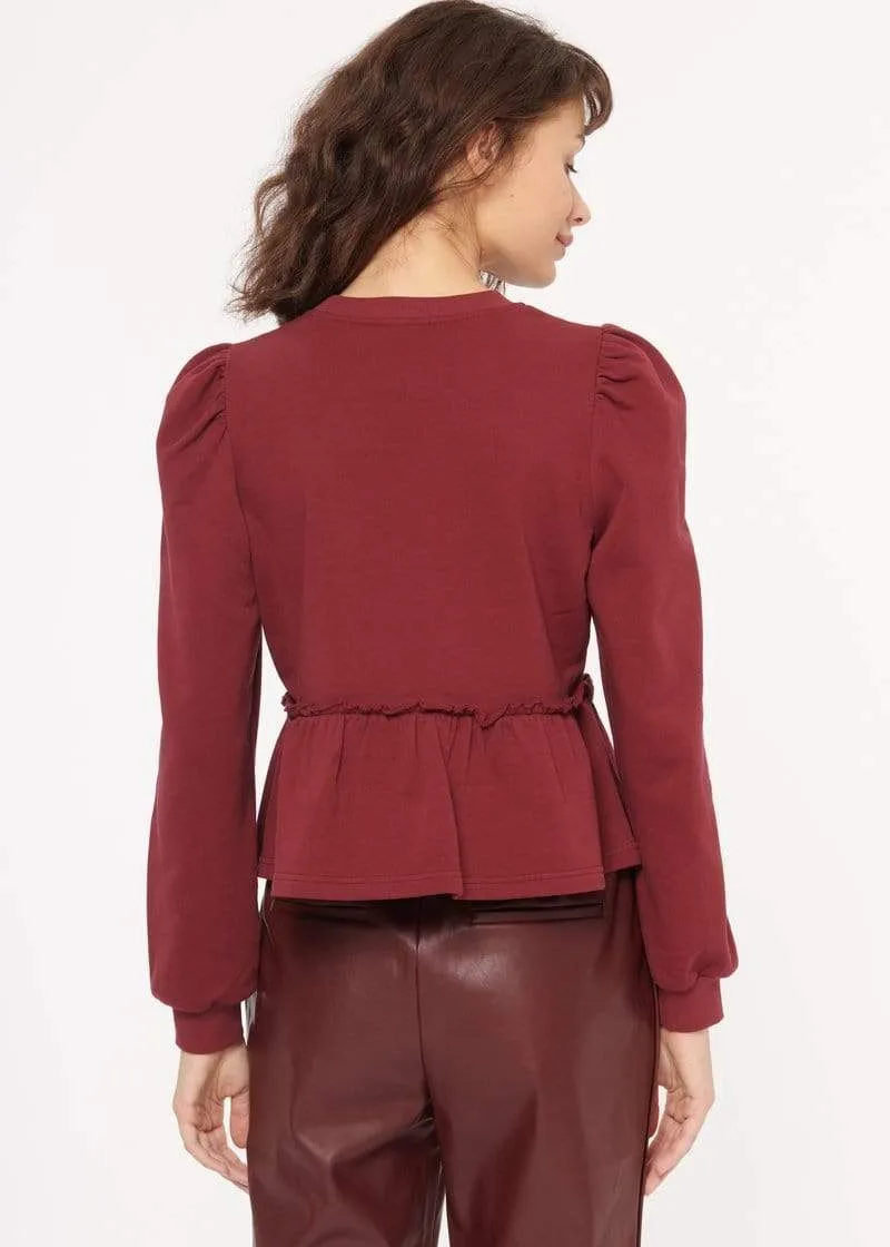 Cami NYC - Lyra Sweatshirt in Currant