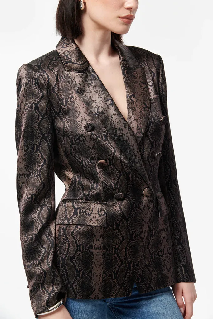 Cami NYC - Zana Blazer - Gray Snake