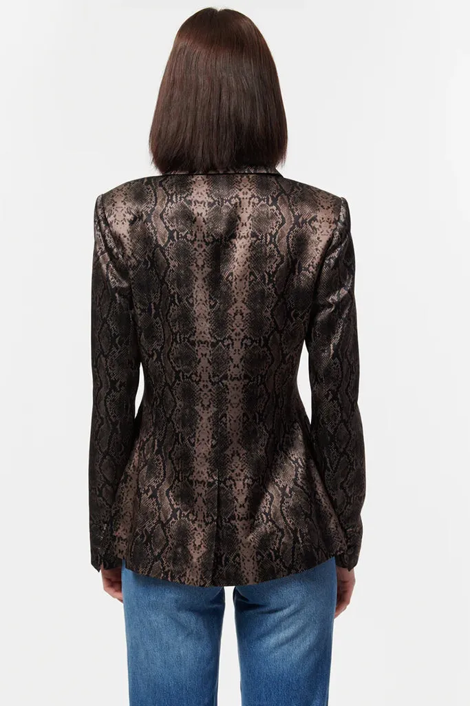 Cami NYC - Zana Blazer - Gray Snake