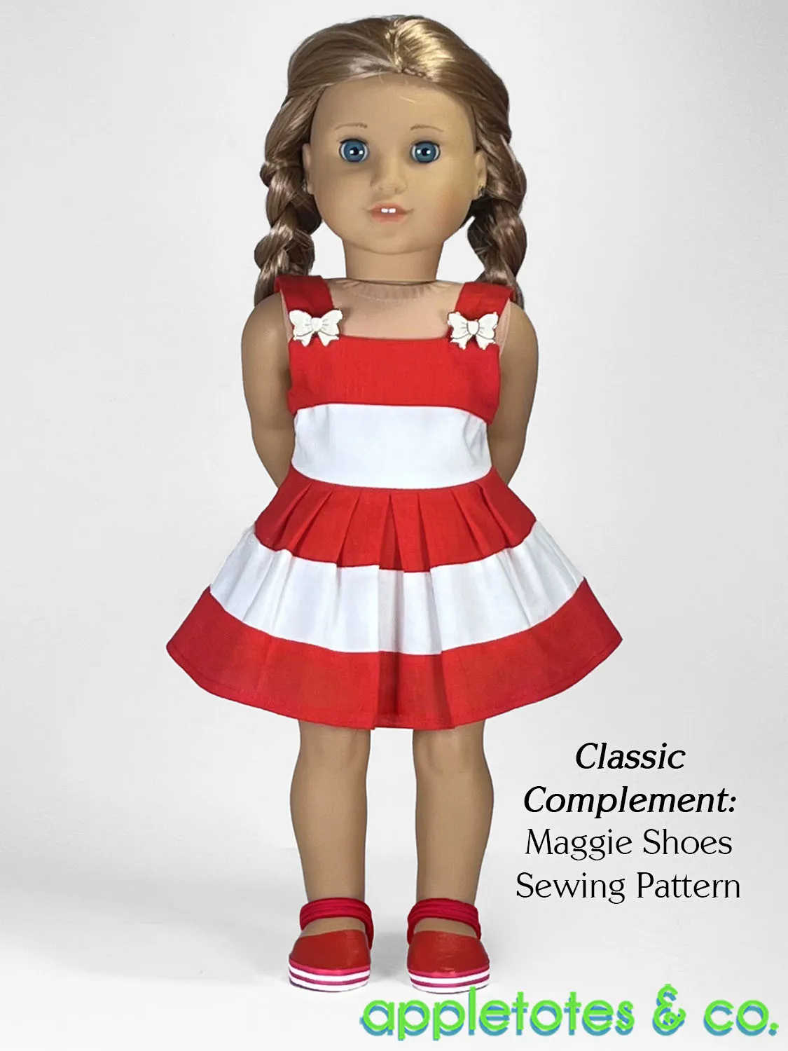 Candy Dress 18 Inch Doll Sewing Pattern