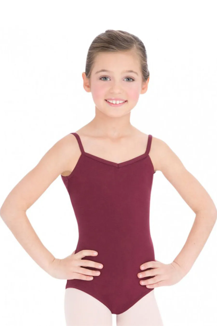 CAPEZIO CC102C V-NECK CAMISOLE LEOTARD GIRLS