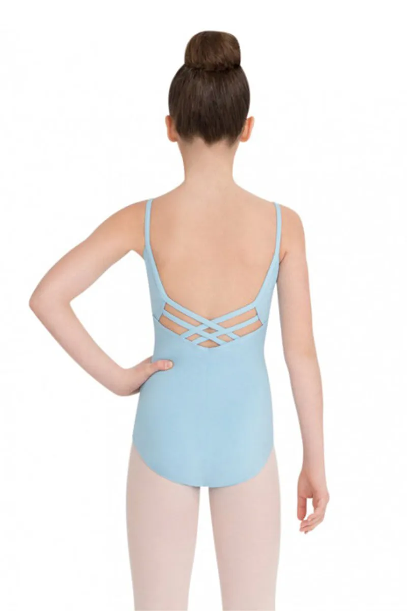 CAPEZIO CC102C V-NECK CAMISOLE LEOTARD GIRLS