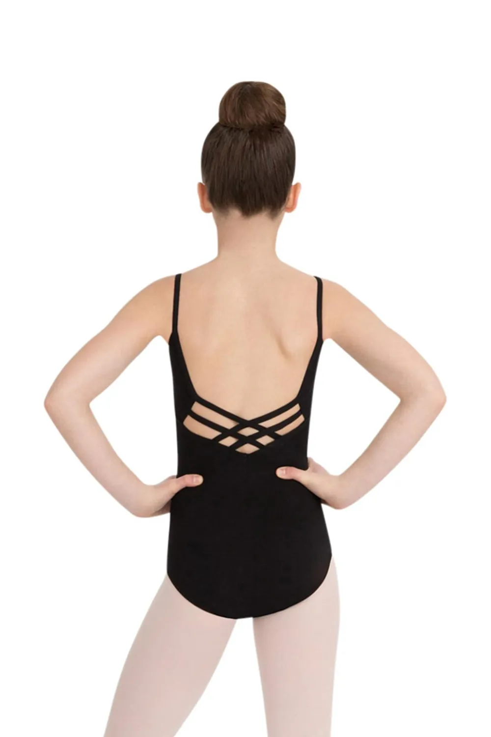 CAPEZIO CC102C V-NECK CAMISOLE LEOTARD GIRLS