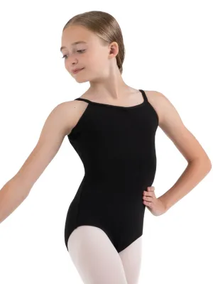 CAPEZIO CHILDREN'S V-NECK CAMISOLE LEOTARD