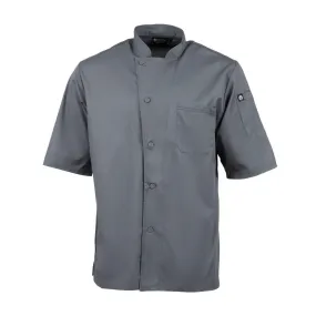 Chef Works Valais Signature Series Unisex Chefs Jacket Grey 2XL