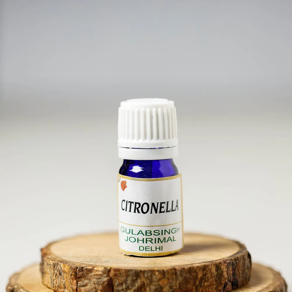 Citronella Natural - Essential Unisex Perfume Oil 5ml