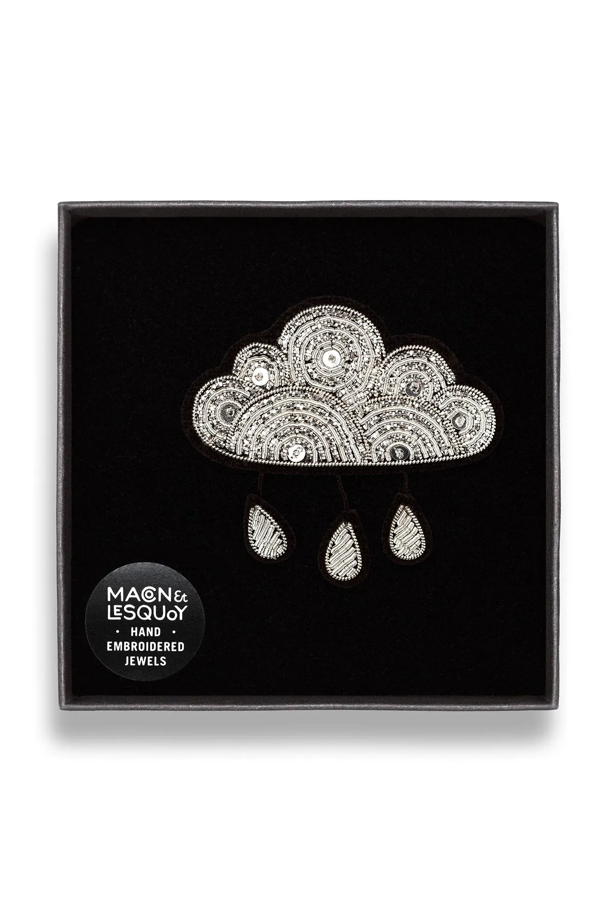 Cloud and Rain Brooch