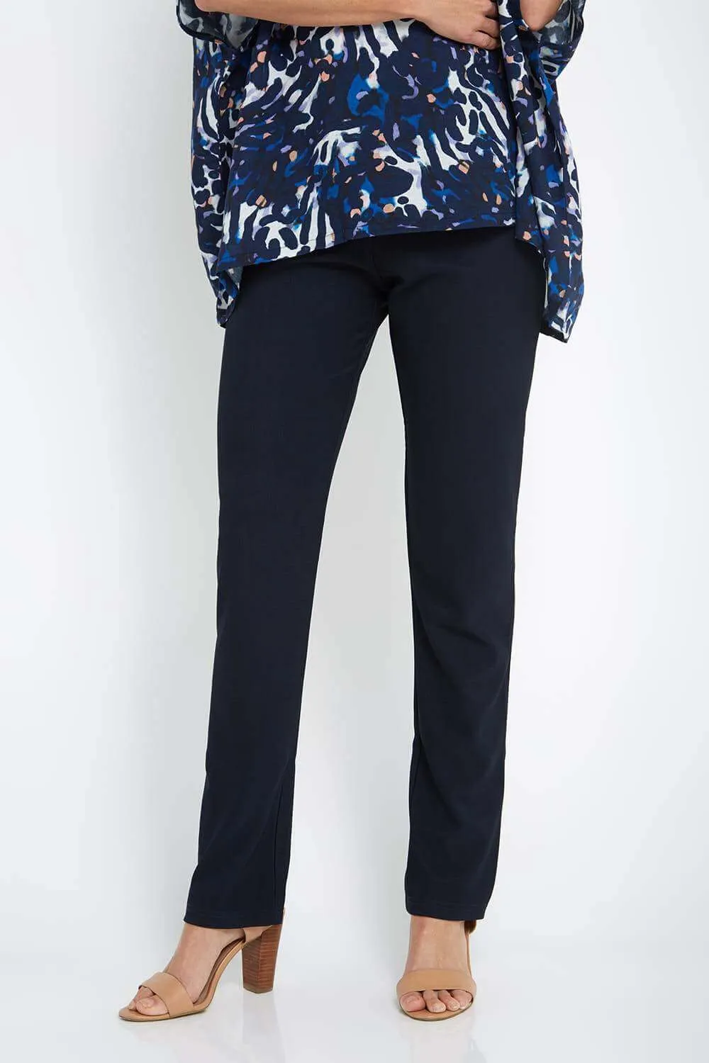 Cordelia St Pencil Pant - Dark Navy