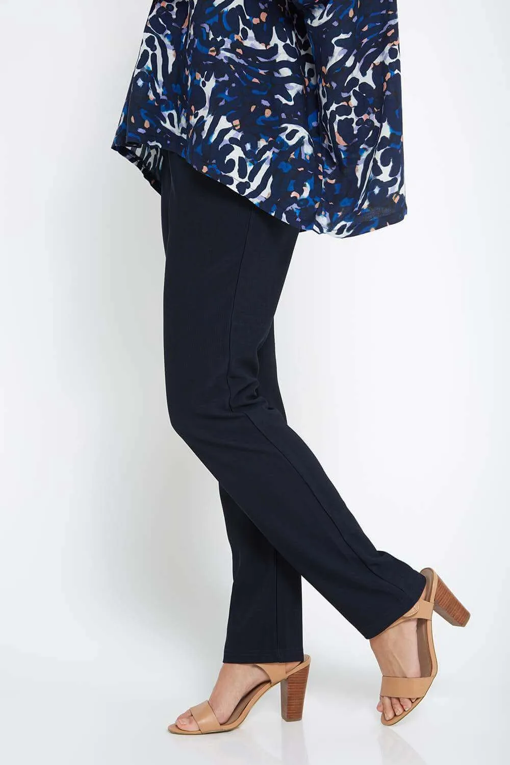 Cordelia St Pencil Pant - Dark Navy