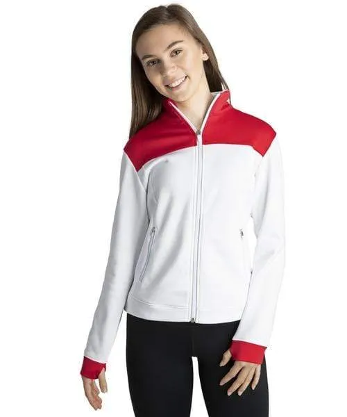 Covalent Activewear Ladies Varsity Jacket