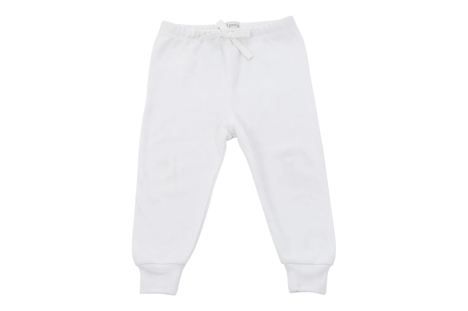 cozy pants in white