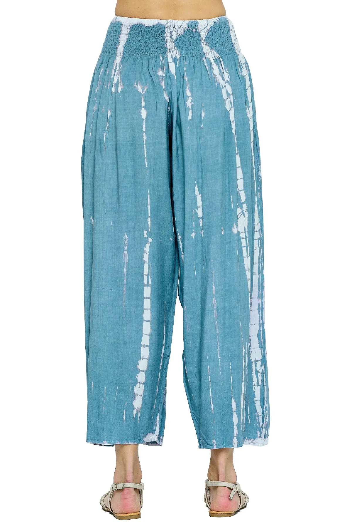 Cropped Pants Tie Dye