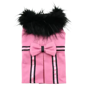 Designer Coat | Fancy Pink Wool