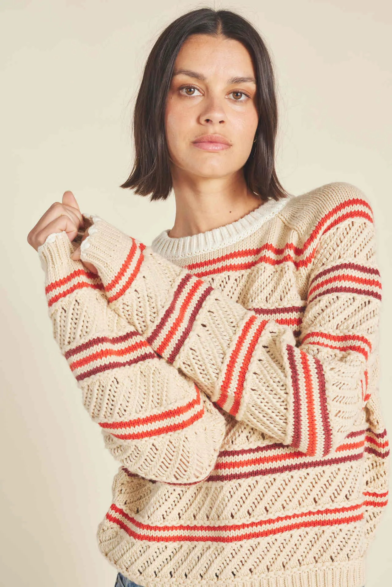 Dorian Sweater Antique White