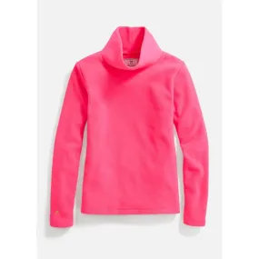 Dudley Stephens Greenpoint Turtleneck in Neon Pink - Size Medium