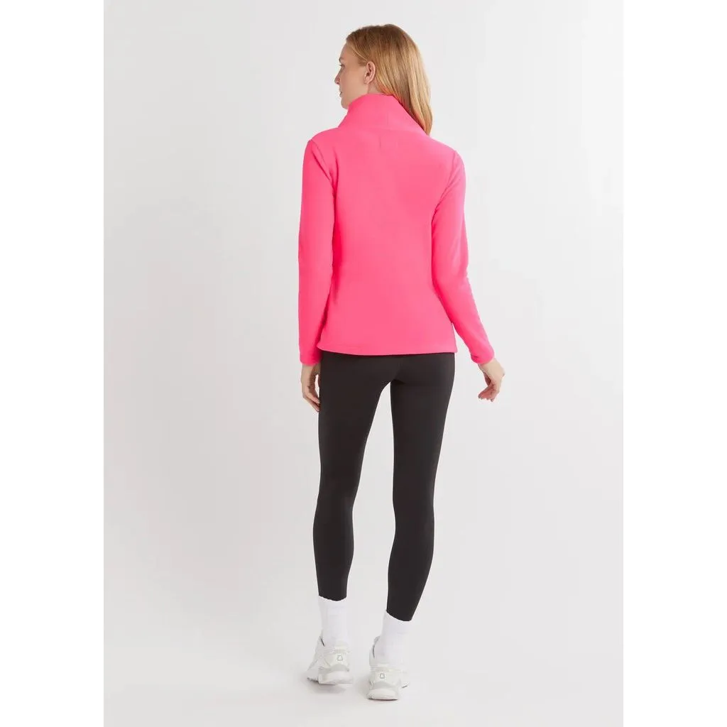 Dudley Stephens Greenpoint Turtleneck in Neon Pink - Size Medium